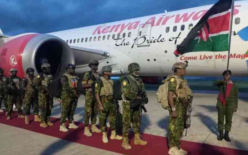 Officers who served in Haiti to deal with goons ahead of general elections