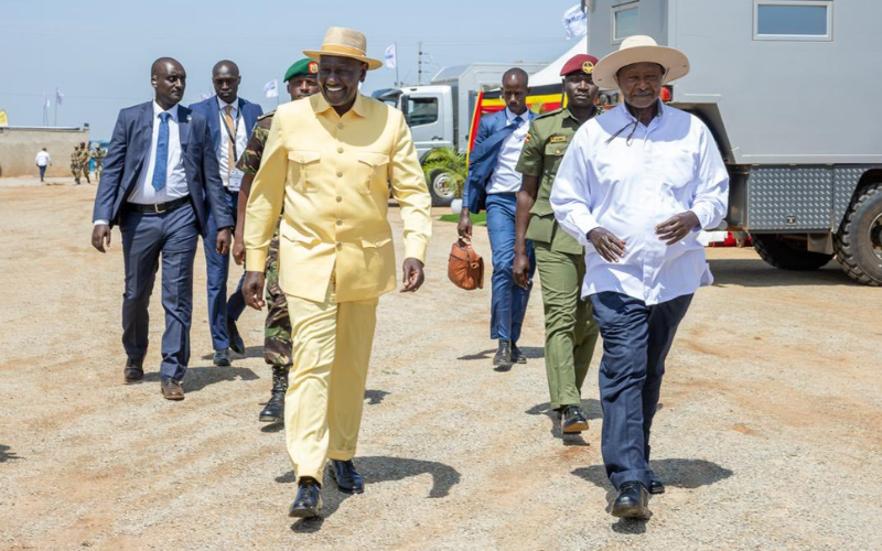Ruto: Kenya, Uganda to jointly invest in pipeline, SGR extensions