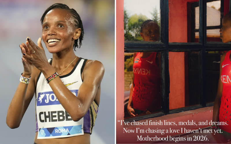 Beatrice Chebet announces pregnancy, targets 2027 return after maternity break