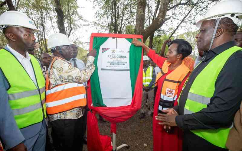 Raila's mausoleum to be completed in two months - Oburu