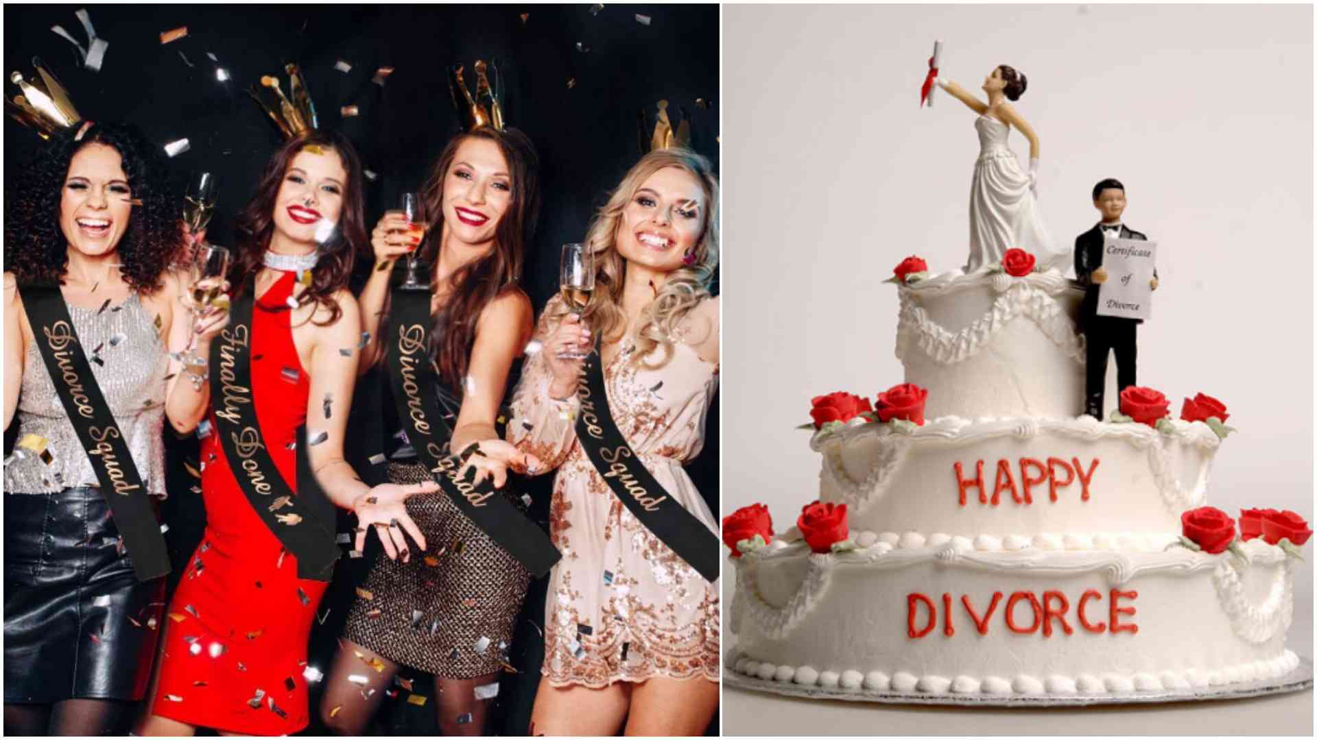 Lavish divorce parties: Celebrating the end of marriages