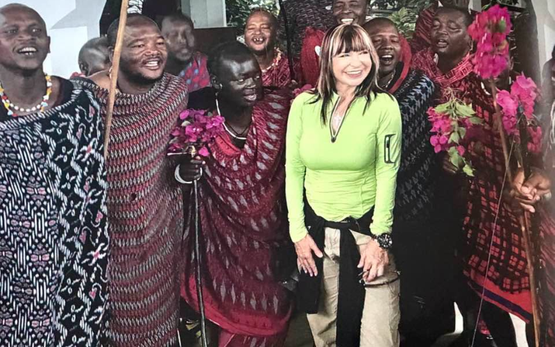 'Queen of Martial Arts' Cynthia Rothrock shares stunning moments from Kenya trip