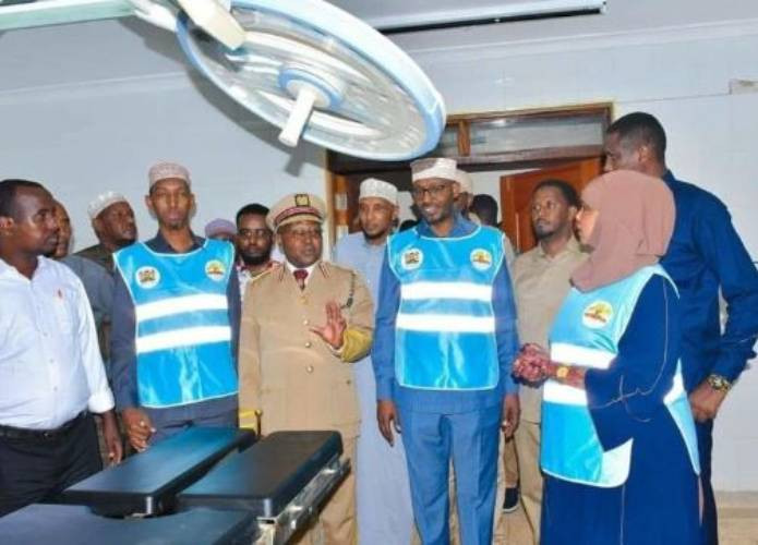 Boost to health as Wajir governor unveils Eldas Level 4 Hospital