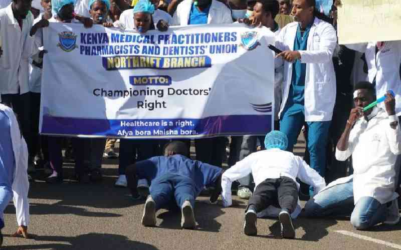 Intern medics carry weight of public hospitals