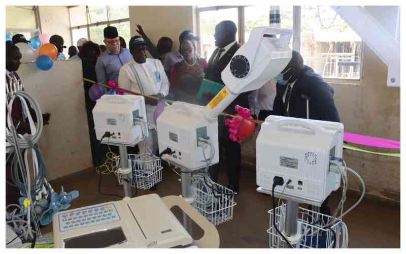  Healthcare boost as Webuye Hospital receives Sh.50 million Health equipment