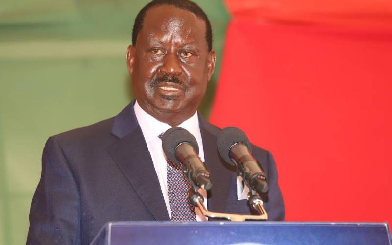 You have two days to get serious on talks, Raila tells Ruto team