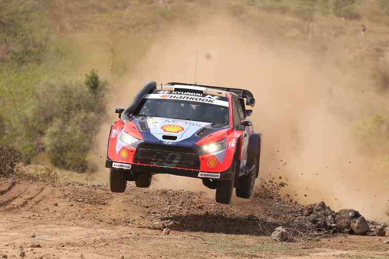 WRC Safari Rally: Estonian Tanak puts Hyundai on driving seat on Day 1 of the Safari