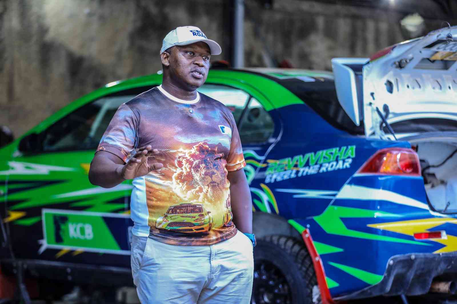 Rally driver Evans Kavisi buoyant ahead of WRC Safari Rally