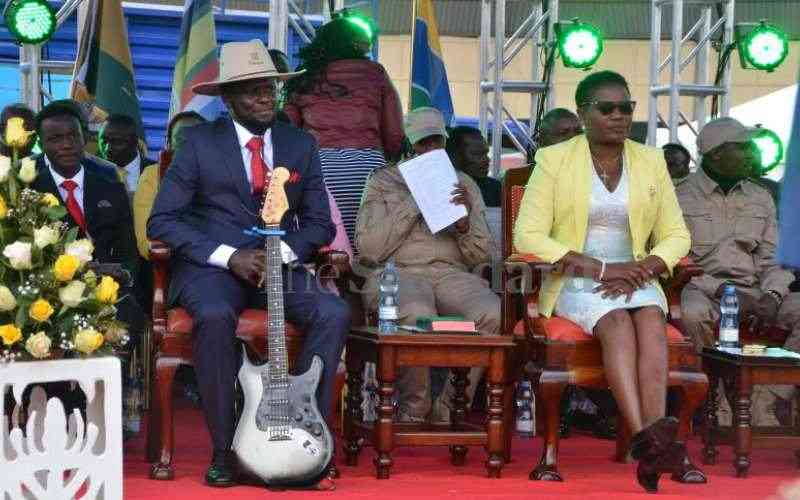 Spouses have no roles in county leadership, governors cautioned