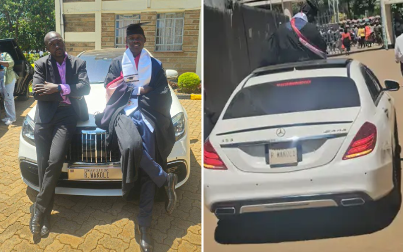 Cherangany village celebrates first-ever degree holder with grand homecoming