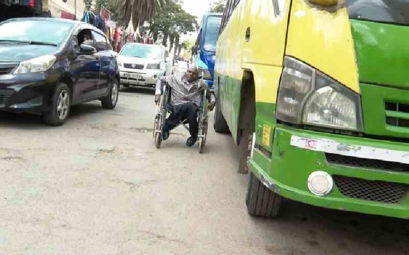 The nightmare of living with a disability in Nairobi