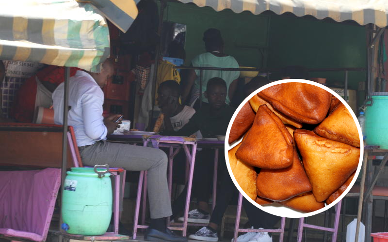 VIDEO: University students thoroughly beaten at kibandaski over Sh20 mandazi balance