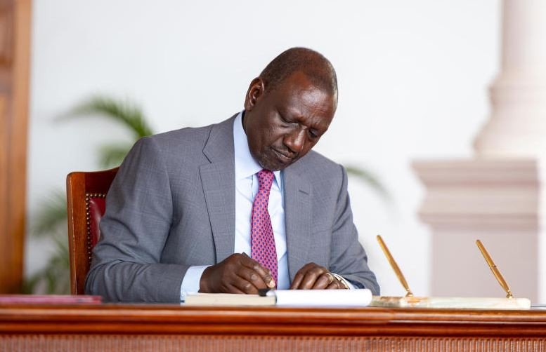 Ruto signs Finance Bill into law as KRA faces Sh2.75tr revenue test
