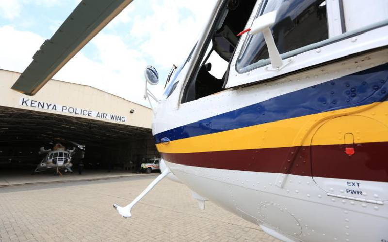 How police, KDF tug-of-war over Airwing control puts lives at risk