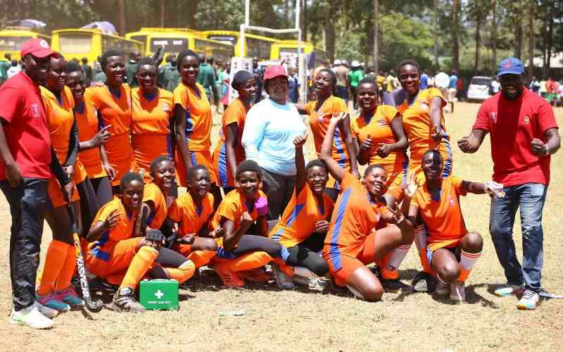 Ng'iya Girls crowned Nyanza hockey champions