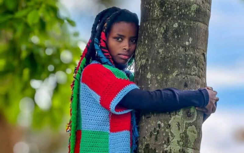 Truphena Muthoni makes history with 72-hour tree-hugging world record