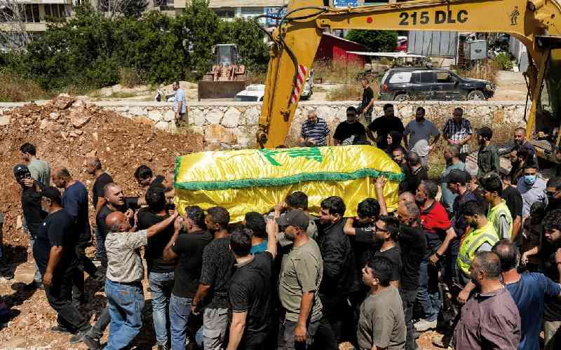 Hezbollah chief demands full timetabled Israeli withdrawal from Lebanon