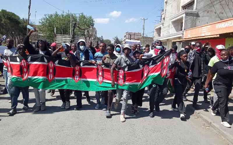 Raila hits out at opposition o...