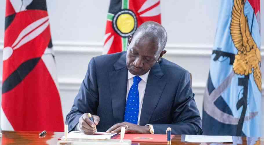 Ruto assents to National Infrastructure Fund Bill 2026
