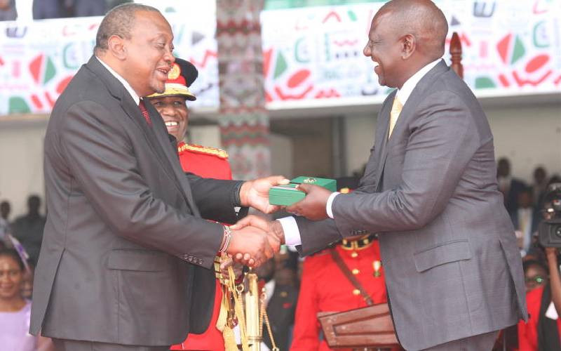 Uhuru to Ruto: Come for me and leave my family alone