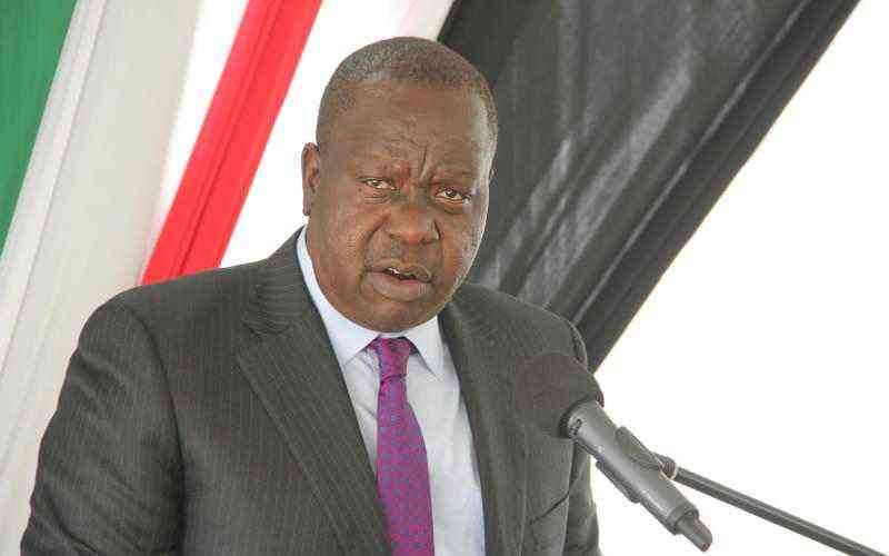 Matiang'i dismisses Ruto's dialogue push as a diversion from governance issues