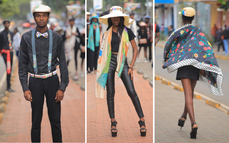 Fashion students challenged to build global brands during 'Painted Expressions' showcase