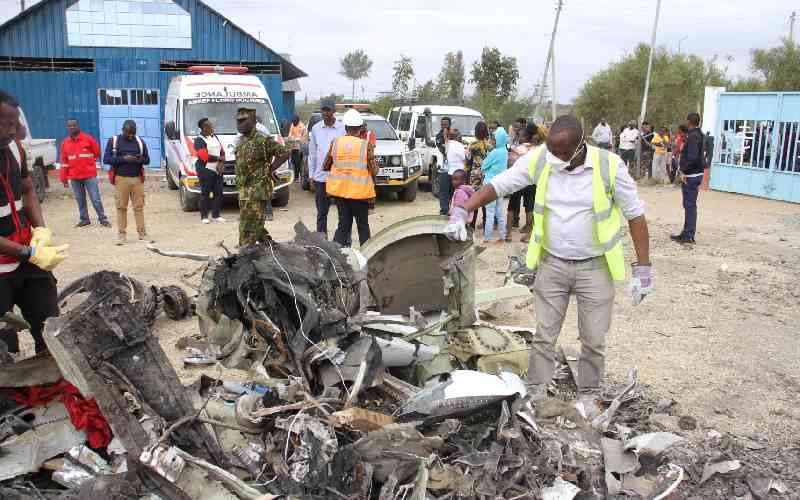 Amref aircraft Black Box found as families mourn crash victims