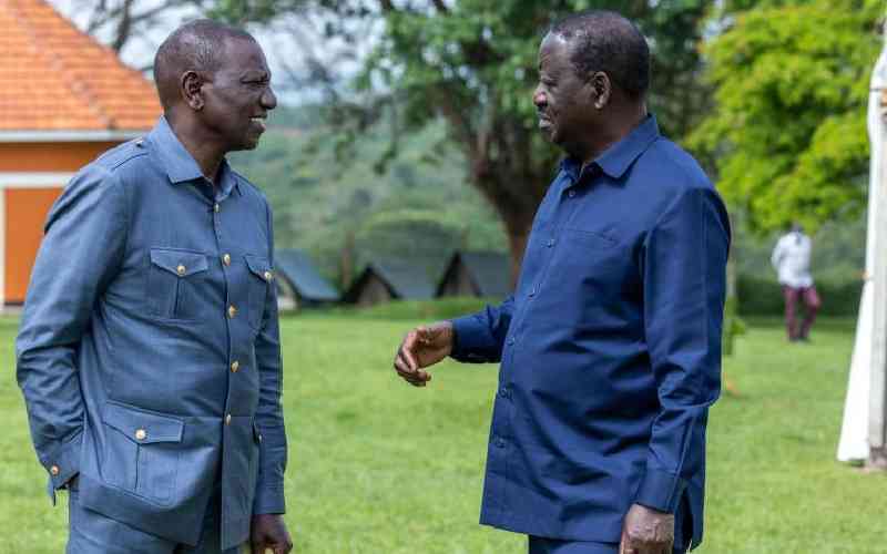 Raila criticised for invoking Uhuru's name in deal with Ruto