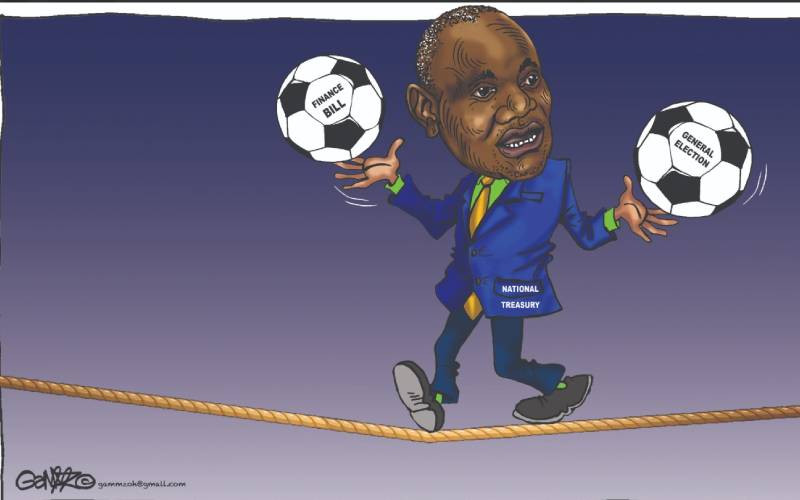 Mbadi walks a tightrope...