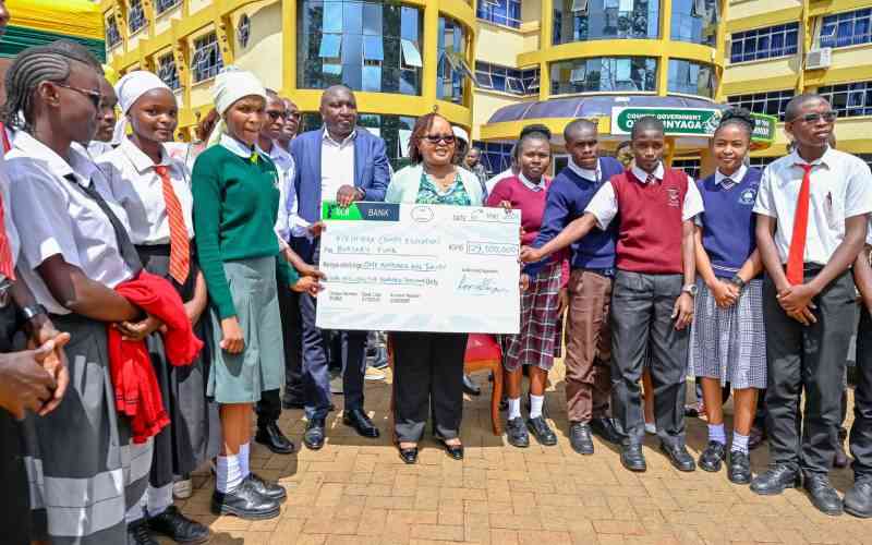 Kirinyaga disburses Sh129.5 million bursary to 48,000 students
