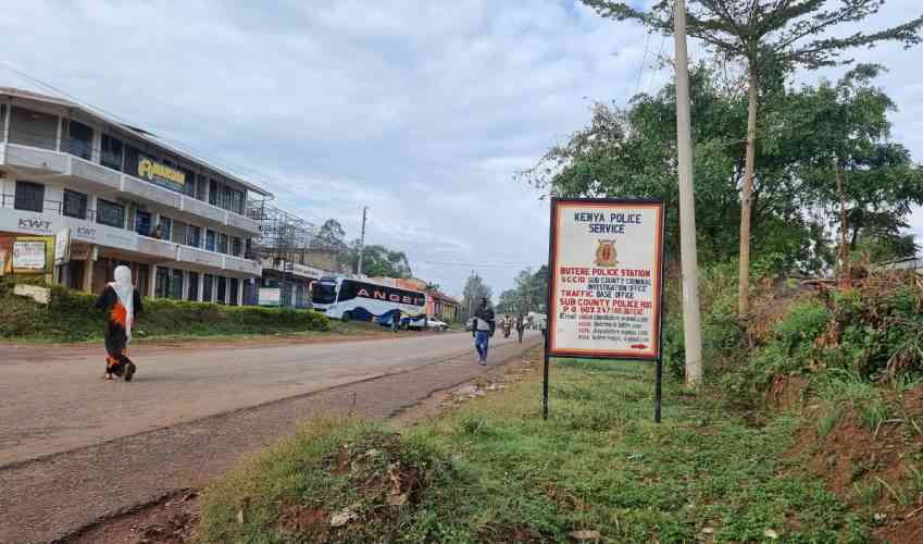 Police close in on gangs terrorising Butere residents