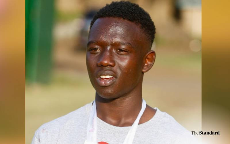It is Aldrine Kibet's moment