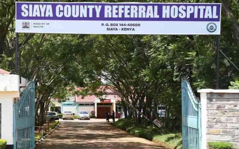 Siaya Hospital receives maternal, newborn care equipment