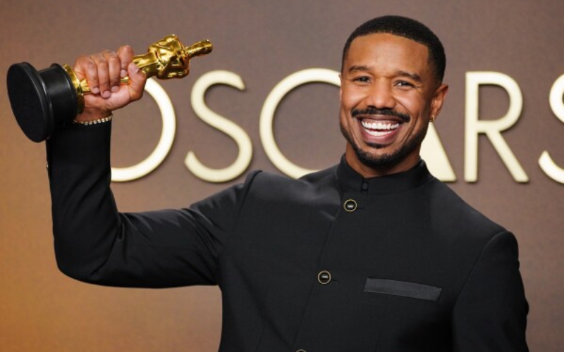 First Oscar win for Michael B. Jordan as 'Sinners' star claims best actor