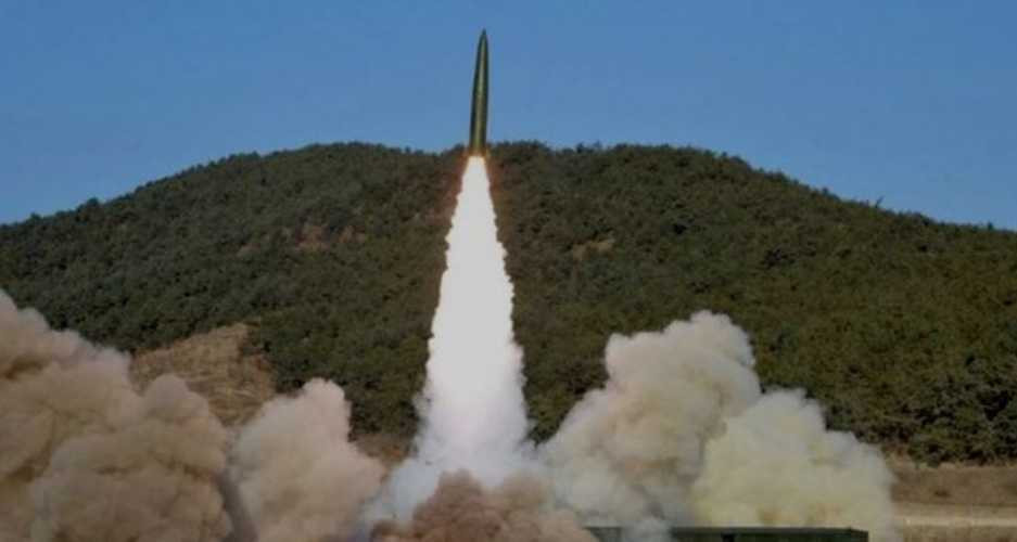 North Korea fires missile and shells, further inflaming tensions