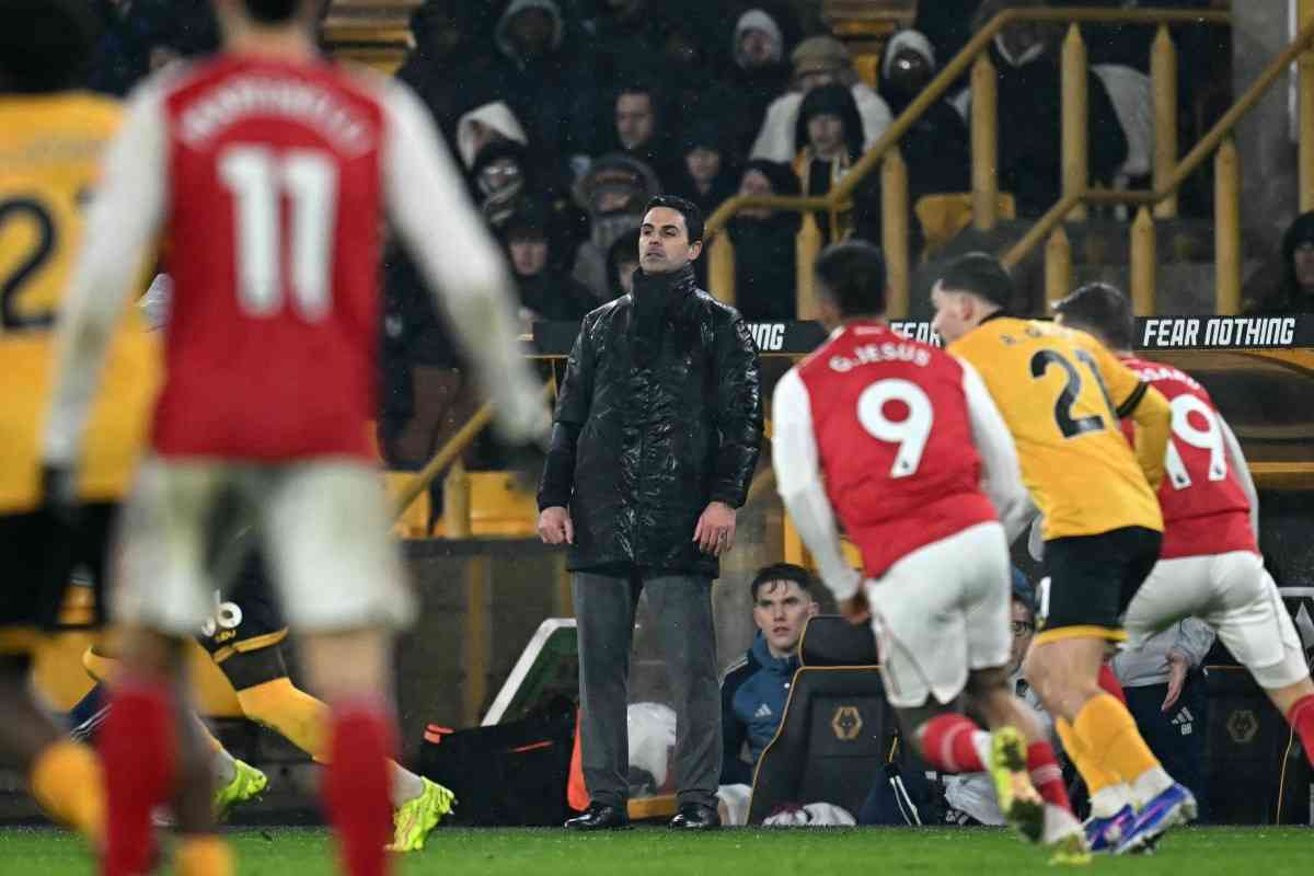 Arteta urges Arsenal to 'stand up' after title bid rocked by Wolves draw