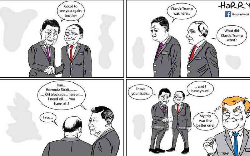 Putin and Xi Vs Trump
