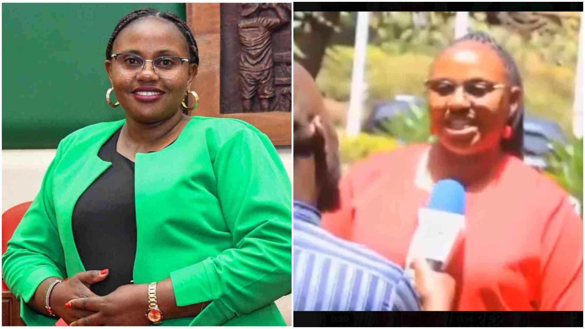 Nyandarua MCA confuses netizens after claiming she sat KCPE in 2097