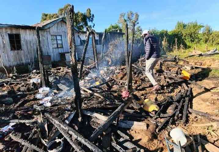Tragedy as inferno claims lives of two children in Maili Kumi