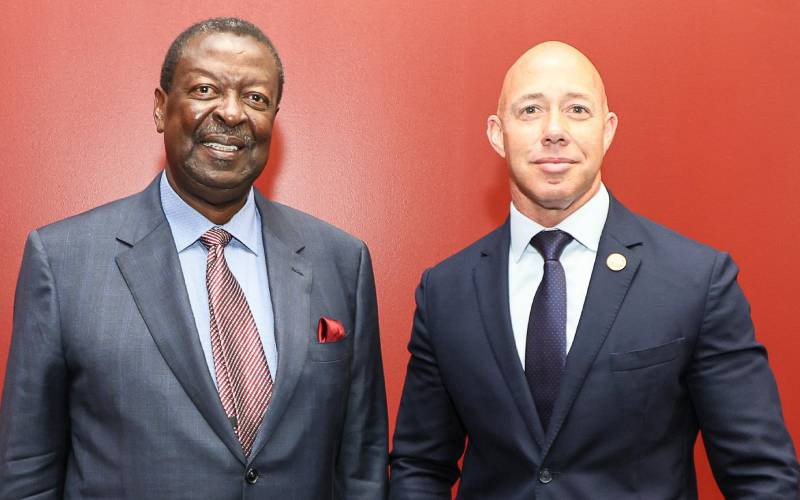 Mudavadi meets U.S. lawmakers in Washington