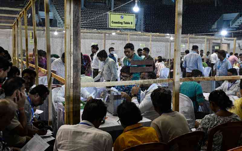 India's Modi faces key test as vote count underway