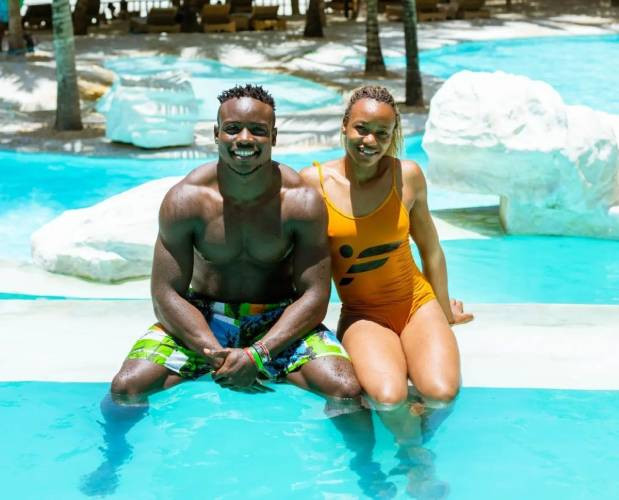 Behind every Kenyan athlete is a beautiful wife or girlfriend