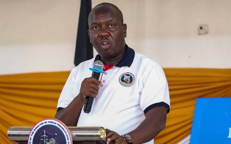 DPP Renson Ingonga makes changes in his office