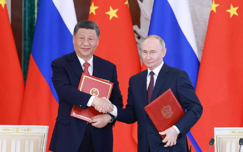 Xi says China, Russia to shoulder special responsibility as major countries