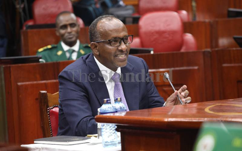 Lawmakers grill Duale over demolition of homes