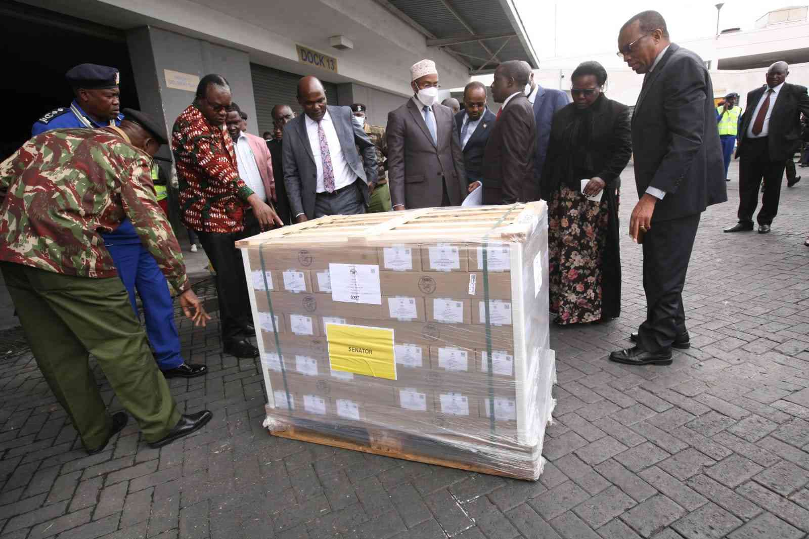 First batch of ballot papers arrives at JKIA