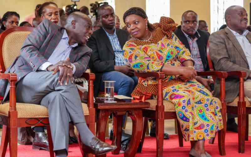 DP Gachagua, wife sulk over Sh400m budget