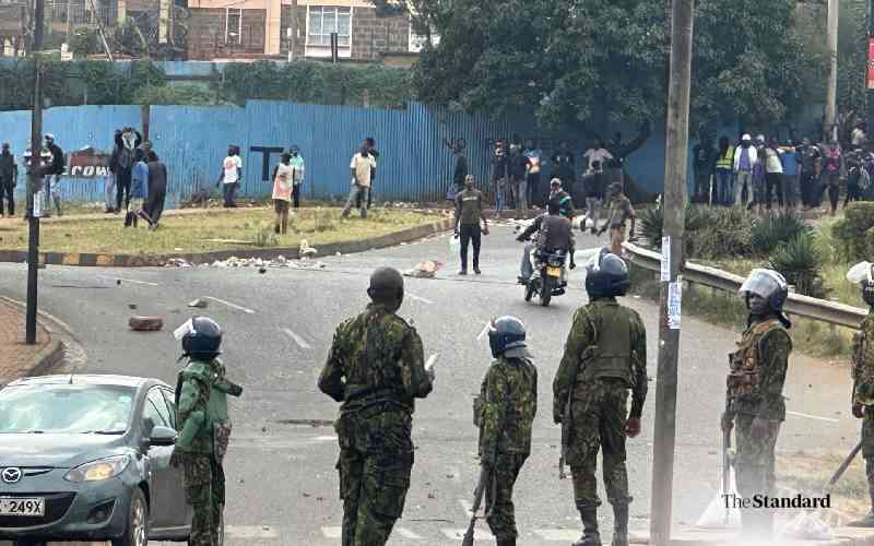 Katiba Institute sues IG Kanja, AG Oduor over Nairobi CBD police barricades