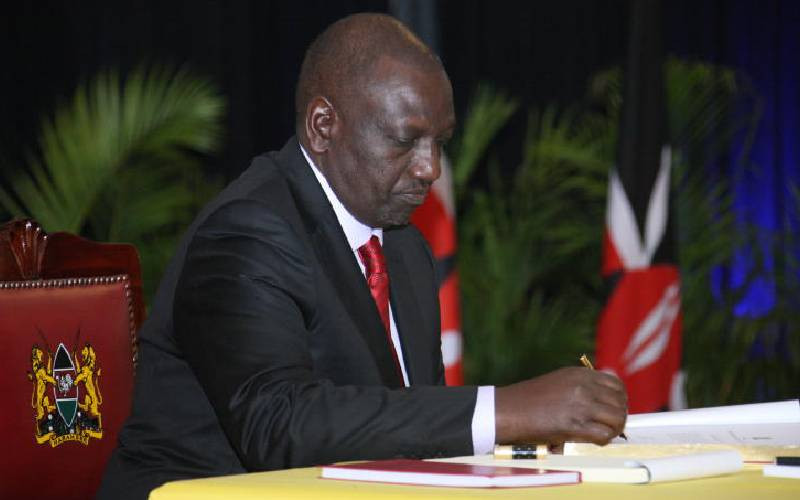 Ruto must start crafting his legacy while he has goodwill