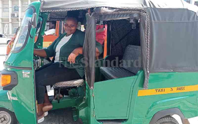 Gladys Kerubo: Lady tuk-tuk ri...